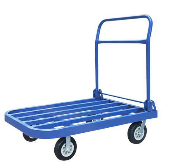 High Quality Tool Hand Push Flat Cart Transport HTH-421