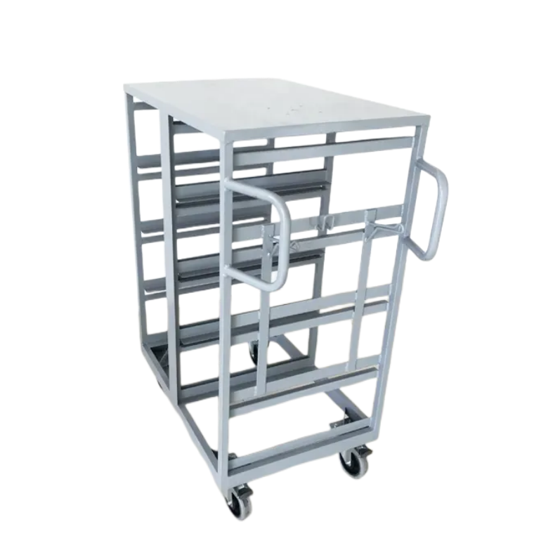 4 Wheeled Steel Hand Push Trolley HTH-190